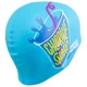 Шапочка для плавания силиконовая взрослая Mad Swim 055453 Blue-Multicolor - изображение 4
