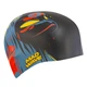 Шапочка для плавания силиконовая юниорская Mad Swim 057425 Black-Multicolor - изображение 3