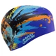 Шапочка для плавания силиконовая взрослая Mad Swim 055463 Blue-Multicolor - изображение 3