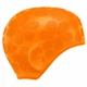 Шапочка для плавания на длинные волосы SP-Sport Actify Flower 0785 Orange - изображение 2