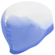 Шапочка для плавання двоколірна силіконова доросла Cima 8683 White-Violet - зображення 5