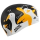 Шапочка для плавания силиконовая взрослая Mad Swim 055454 Black-Multicolor - изображение 2
