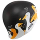 Шапочка для плавания силиконовая взрослая Mad Swim 055454 Black-Multicolor - изображение 4