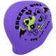 Шапочка для плавания силиконовая двухсторонняя взрослая Mad Swim 055432 Purple-Yellow - изображение 9