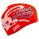 Шапочка для плавания силиконовая юниорская кролик Mad Swim 057415 Red-Multicolor - изображение 2