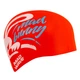 Шапочка для плавания силиконовая юниорская кролик Mad Swim 057415 Red-Multicolor - изображение 3