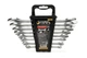 Ключі ріжкові MASTERTOOL SATIN FINISH набір 8 шт (6–20/22 мм) CrV DIN 3110 70-2108 - зображення 1