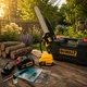 Аккумуляторная минипила DeWalt ручная цепная электропила беспроводная компактная 8 дюймов 48 В 6 А·ч шина 20 см для обрезки деревьев веток сада дачи древесины с автоматической смазкой тормозом 2 АКБ - изображение 5