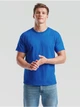 Футболка мужская Fruit of the Loom Valueweight базовая классическая 100% хлопок, размер XXL , Синяя - зображення 1