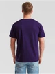 Футболка мужская Fruit of the Loom Valueweight базовая классическая 100% хлопок, размер XXL , Фиолетовая - зображення 3