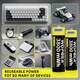 Набір акумуляторних літієвих батарейок WDPOER 1.5V (2 AA + 2 AAA) з Type-C зарядкою та кейсом - изображение 4