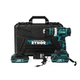 Шуруповерт аккумуляторный ударный Rynor MS10 PRO (21V, 5Ah) с металлическим патроном 10 мм и двумя АКБ - изображение 2
