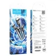 Кабель HOCO X76 4-in-1 Super charging cable (iP+iP+Type-C+Micro) Black - зображення 6