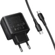 Сетевое зарядное устройство HOCO C158A Upgrade PD45W(1C1A) charger(EU) Black - зображення 2