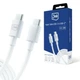 Кабель 3mk Hyper Cable USB-C - USB-C 100W 1.2m White (5903108541213) - изображение 1