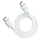 Кабель 3mk Hyper Cable USB-C - USB-C 100W 1.2m White (5903108541213) - изображение 3