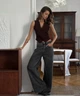 Женская жилетка из костюмки / Шоколад M-L / BASED 0444811 - изображение 3