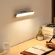 Настільна лампа Baseus Magnetic Stepless Dimming Charging Desk Lamp Портативна LED-лампа з акумулятором 1800mAh, магнітним кріпленням, сенсорним керуванням та регулюванням яскравості та кута нахилу для читання/навчання/роботи (DGXC-C0G), Сірий - зображення 7
