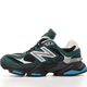 Кроссовки мужские и женские N Bal 9060 Green / Нью Беланс 9060 зеленые 39 - изображение 1
