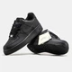 Кроссовки женские и мужские Ni Air Force 1 Black / кеды Най аир Форс 1 черные низкие 45 - изображение 3