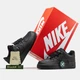 Кроссовки женские и мужские Ni Air Force 1 Black / кеды Най аир Форс 1 черные низкие 45 - изображение 6