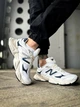 Кроссовки мужские и женские N Bal 9060 White Navy / Нью Беланс 9060 белые с синим 36 - изображение 2