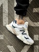 Кроссовки мужские и женские N Bal 9060 White Navy / Нью Беланс 9060 белые с синим 36 - изображение 6