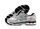 Кросівки жіночі та чоловічі Asi Gel-Kahana 8 White Steel Grey / Асі гель кахана 8 сірі білі 45 - зображення 5
