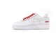 Кроссовки женские и мужские Ni Air Force 1 x Supreme White Red / кроссовки Най аир Форс 1 белые с красным 39 - изображение 2