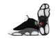 Кроссовки женские и мужские Ni Air Jord 13 Black Flint / Най аир Джорд 13 черные с белым высокие 39 - изображение 5