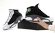 Кроссовки женские и мужские Ni Air Jord 13 Black Flint / Най аир Джорд 13 черные с белым высокие 39 - изображение 7