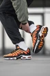 Кросівки чоловічі та жіночі Ni air max TN+ orange black / Най аір макс ТН+ оранжеві чорні 44 - зображення 2