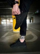 Кроссовки мужские и женские Adi Yeezy Boost 350 black / Ади Изи буст 350 черные рефлективные шнурки 45 - изображение 5