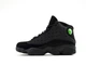 Кроссовки женские и мужские Ni Air Jord 13 Retro Black Cat / Най аир Джорд 13 черные высокие 40 - изображение 3