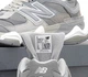 Кроссовки мужские и женские N Bal 9060 Grey White / Нью Беланс 9060 серые белые 37 - изображение 8