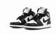 Кроссовки зимние мужские и женские Ni Air Jord 1 Black/White c мехом / Най Джор Ретро черно белые на меху 42 - изображение 3