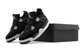 Кросівки чоловічі та жіночі Ni Air Jord 4 Retro Black Canvas / Най аir Джор 4 чорні із сірим високі 36 - зображення 8