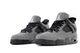 Кроссовки женские и мужские Ni Air Jord 4 Grey Black / кроссовки Най аир Джорд 4 серые с черным 37 - изображение 2