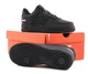 Кроссовки мужские и женские Ni Air Force 1 x Supreme Black Red / кроссовки Най аир Форс 1 черные с красным низкие 38 - изображение 7