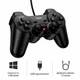 Проводной игровой джойстик Hoco GA3 (совместимость с Windows, подключение через USB, длина кабеля 1,5 метра) - Черный - изображение 1