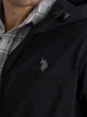 Куртка демісезонна з капюшоном чоловіча U.S. Polo Assn 109800-R700A(Black) 2XL Чорна (887260788158) - зображення 4