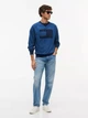 Свитшот мужской Tommy Hilfiger XM07660-1A4(Medium Wash Denim) M Синий (198928520325) - изображение 3