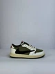 Кросівки жіночі Air Jordan 1 Retro Low OG SP Travis Scott Khaki White Black шкіра сітка текстиль 37р хакі з білим - зображення 3