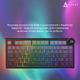 Клавиатура беспроводная Ajazz AK820 V2 White Peach Switch Wireless/Bluetooth/USB Black/Gray (AK820-V2-WP-S-BG) - изображение 13