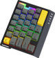 Клавиатура проводная Ajazz AK029 Ice Island Magnetic Switch USB Black/Yellow (AK029-I-BY) - изображение 4