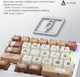 Клавиатура проводная Ajazz AK029 Meow Magnetic Switch USB Beige (AK029-M-Y) - изображение 14