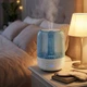 Ультразвуковой увлажнитель воздуха Evoair LUNO Smart Wi-Fi White/Blue (2.5 л, 150 мл/ч, Гигростат, Ночной режим) - изображение 3