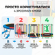 Батут Atleto 252см с сеткой multikolor трамплин до 100кг прыгательная платформа 42 пружины садовая высота 210см - изображение 8