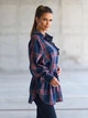 Жіноча сорочка з бавовняної фланелі в клітинку ISSA PLUS XXL Різнокольоровий (мультиколор) (issa1561919) - зображення 2