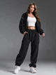 Спортивный костюм для женщин цвет черный размер XL FI_015828 - изображение 1